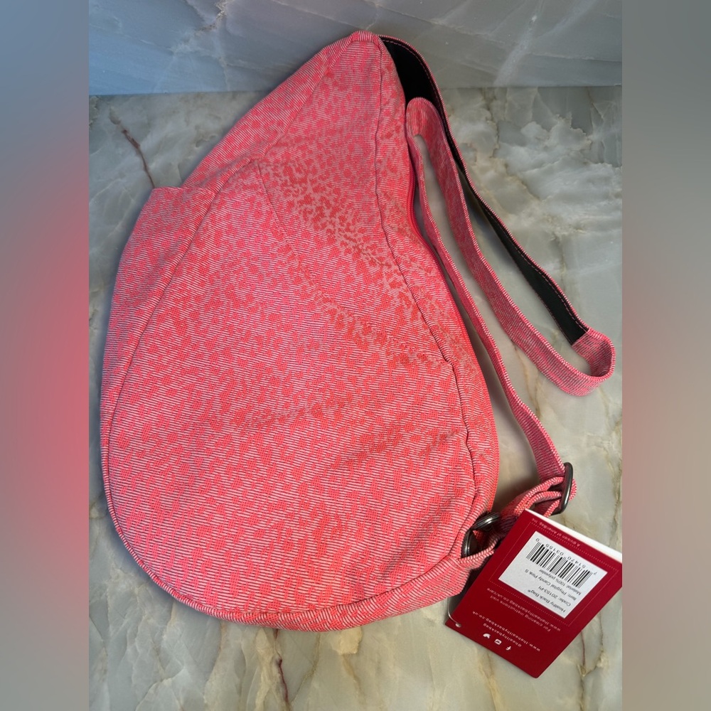 Ameribag Healthy Back Bag in Pink Leopard 
NEW Condition